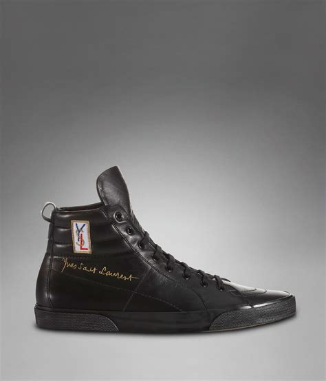 ysl black men's sneakers|saint laurent sneakers for men.